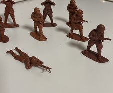 1/32 Airfix ww2 Russian and British troops