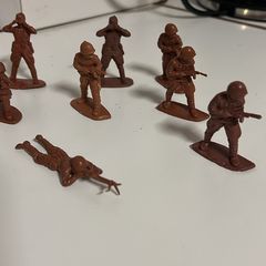 1/32 Airfix ww2 Russian and British troops