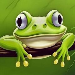 Brand New Bimkole DIY 5D Diamond Painting Accessories Frog,