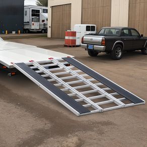 Extra Wide Aluminum Foldable Ramp 1500LBS Capacity Loading Ramp