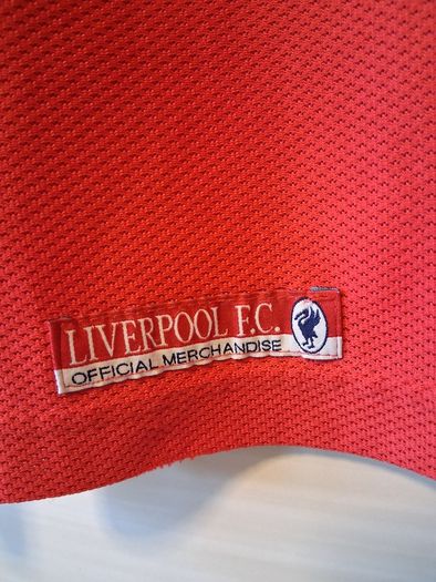 Liverpool Jersey. Official Reebok Home Jersey From Season 1998/2000. Authentic Original From 1998. Not A Modern Day Remake.