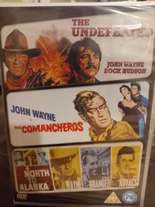 John Wayne 3 Movie Western Collection New And Sealed