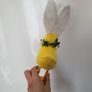 Home decor Easter / Spring chick with bunny ears Image 3