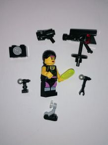 Lego Cardio Carrie & Cameras & Microphones
