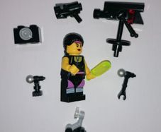Lego Cardio Carrie & Cameras & Microphones