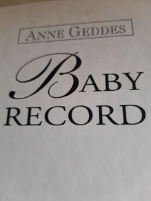 Anne geddes baby book