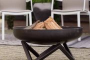 RedFire Fire Bowl Pello Black Steel