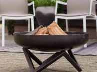 main image for ad RedFire Fire Bowl Pello Black Steel