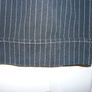 Girls Trousers Adams Black- Fine White Pin Stripe Age 8.   Great condition Image 7