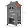 Solid Wood Cat Condos Natural Water Proof Image 2