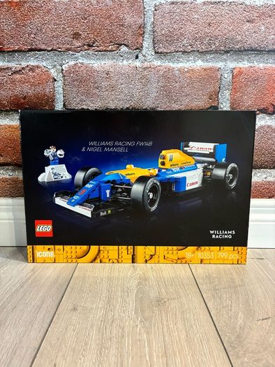 Lego Icons 10353 Williams Racing FW14B & Nigel Mansell Brand New Sealed