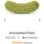 New JELLYCAT Amuseables Pickle Image 4