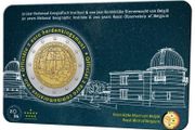 Belgium 2 Euro Commemorative Coin 2026 - 50 Years of the National Geographical Institute Belgium. Coincard. BU