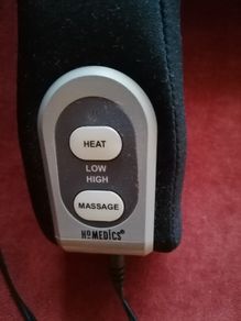 HoMedics neck and shoulder massager with heat 2-speed