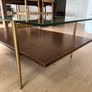 West Elm glass top Coffee Table 'Mid Century Art Display' Image 3