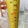 Multi-Purpose Crystal Beverage Tumbler Drinking Glass Set of 4 each 2 matching not stamped.. Image 2