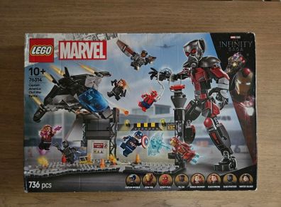 lego 76314 captain America civil war battle