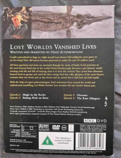 David Attenborough dvds