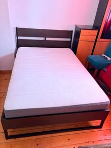 Double bed with Mattress