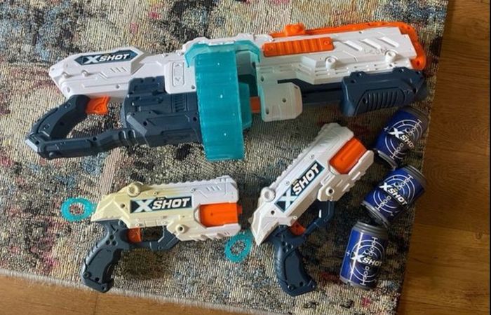 Rare nerf rival rifles and shooters Nerf X one x shot bundle