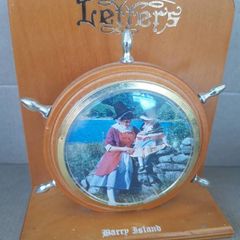 Vintage Wooden Letter Holder