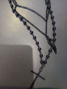 Cross and chains