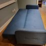 Blue Sofa Bed Image 2