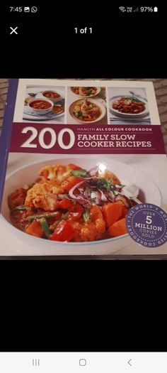 Small Slow cooker cookbook