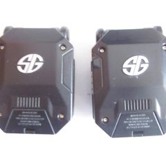 Pair of Spy Gear Video Walkie Talkie 15215