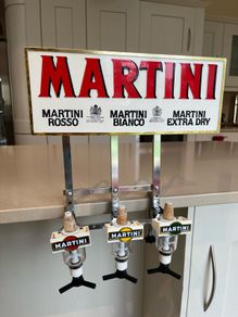 Martini Bar Man Cave Stand Alcohol Liquor Optic Spirit Dispenser