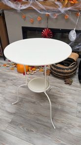 White Round Table