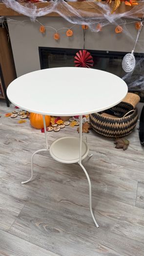 White Round Table