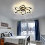 Modern LED Ceiling Fan Light with Remote 86cm Image 5