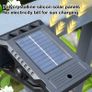 Clip on Solar Lights Outdoor Waterproof Motion Sensor Solar Lights Clip on Waterproof Portable LED Lighting for Garage Camping Image 2