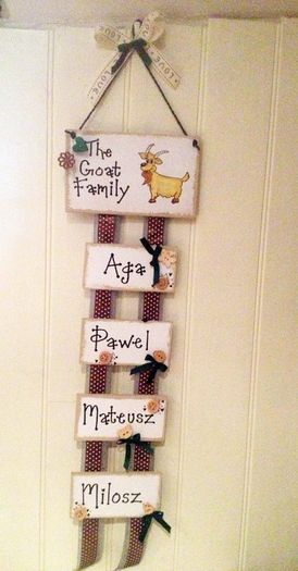 Family Hanger Sign