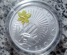 Slovakia 10 Euro Silver (.900) Shiny Coin 2026 - Eva Siracka