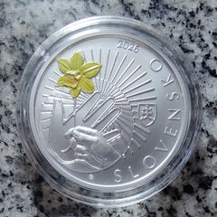 Slovakia 10 Euro Silver (.900) Shiny Coin 2026 - Eva Siracka