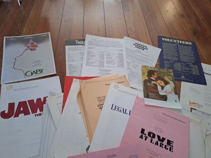 Job Lot Of Press Kit Production Notes And Synopsis