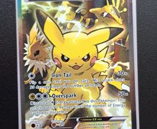 Pikachu EX XY124 Black Star Promo card