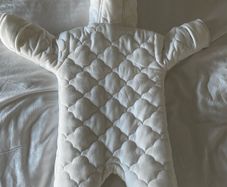 Hooded pramsuit