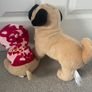 2 medium size pug teddies in great condition Image 2