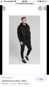 Siksilk gilet gillet