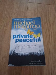Private Peaceful Book
