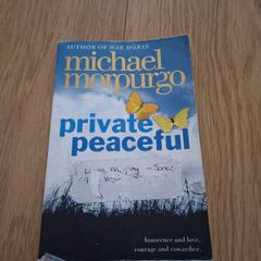Private Peaceful Book