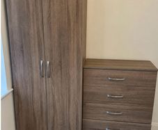 wardrobe and drawers set , excellent condition