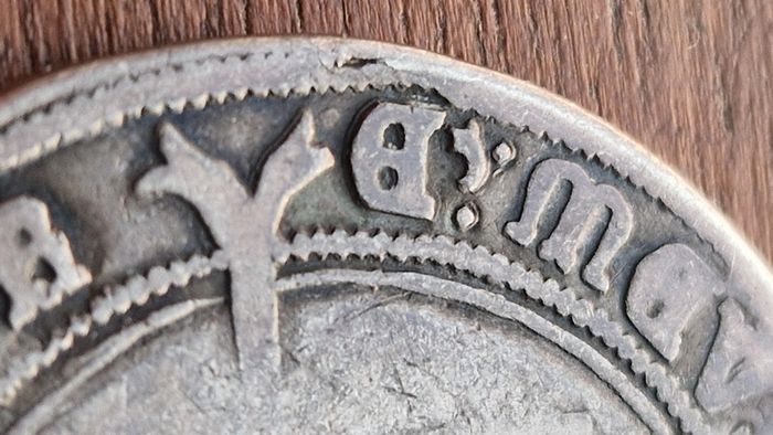 Scarce Ex. Spink 1551 Edward 6th Silver Crown.