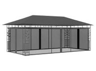 main image for ad Gazebo with Mosquito Net 6x3x2.73 m Anthracite