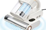 Mattress Vacuum Cleaner, 550W Bed Vacuum Cleaner with 18Kpa Powerful Suction and Dual Dust Bin, HEPA Filter &amp; Heating