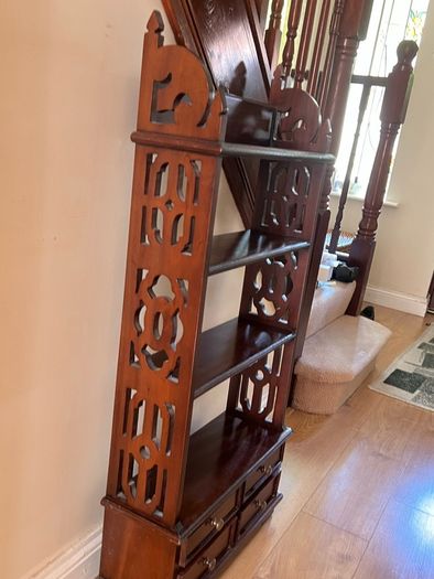 Narrow hall shelving / whatnot