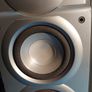2 Sharp Corner Speakers, Model CP-NX10H, in very good condition Image 6